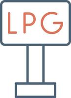 LPG Vector Icon