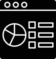 Vector Design Data Analysis Icon Style