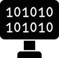 Vector Design Binary Code Icon Style