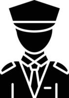 Vector Design Security Guard Icon Style