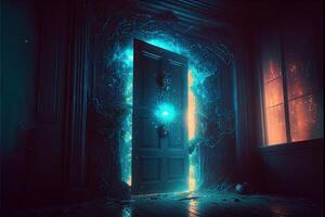 Magical door image photo