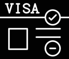 vector diseño visa icono estilo