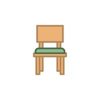 chair icon vector