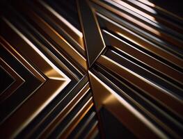 Modern technology abstract texture with diagonal metallic lines created with technology photo