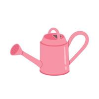 Watering can. Illustration for printing, backgrounds, covers and packaging. Image can be used for greeting cards, posters, stickers and textile. Isolated on white background. vector