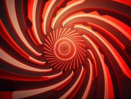 Colorful Swirling radial vortex background created with technology photo