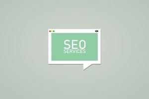 SEO search engine optimization, organic search and link building illustration photo