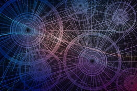 Geometric background, abstract background, abstract banner, abstract gradient image. photo