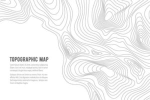 Topographic map, grid, texture, relief contour vector