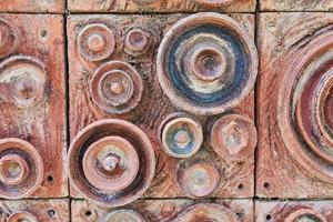 Background stone texture with circles for product photography or background photo