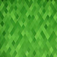 Geometric pattern of overlapping polygons in green tones. The image was created using . Geometric texture. photo