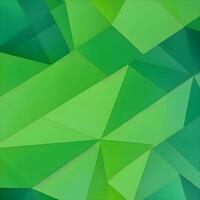 Geometric pattern of overlapping polygons in green tones. The image was created using . Geometric texture. photo