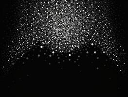 Black and white abstract geometric background with dot shapes pointillism style created with technology photo