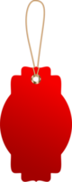 rouge prix ou bagage Mots clés de ancien formes avec corde png