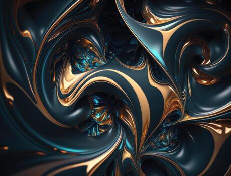 Marble stone texture background material with elements of semi-precious stones and gold created with technology photo