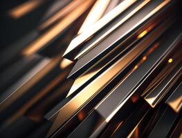 Modern technology abstract texture with diagonal metallic lines created with technology photo