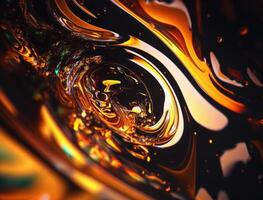Colorful Swirling radial vortex background created with technology photo
