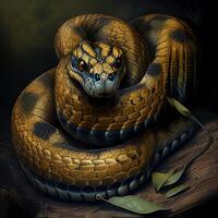 Snake image aesthetic photo