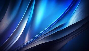 Abstract light effect blue texture background, photo