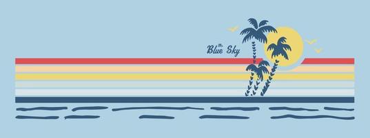 The Blue Sky vector