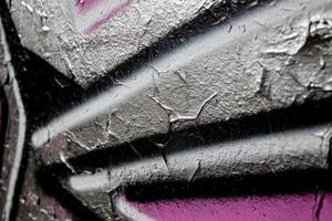 background with painted wall paint in close-up photo