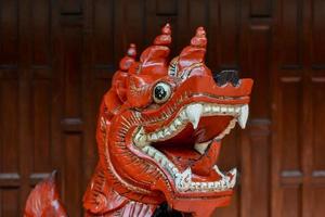 Ornate Naga statue photo