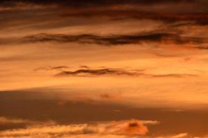 Colourful sky at sunset photo