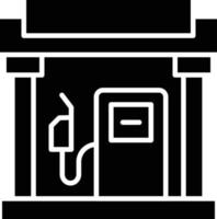 Vector Design Petrol Station Icon Style