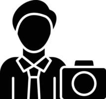 Vector Design Cameraman Icon Style