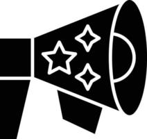 Vector Design New Year Megaphone Icon Style