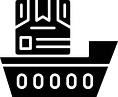 Vector Design Shipping Boat Icon Style