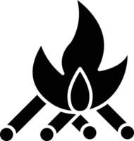 Vector Design Bonfire Icon Style