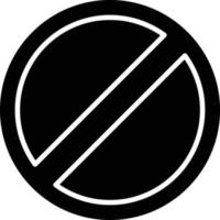 Vector Design Forbidden Icon Style