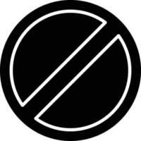 Vector Design Forbidden Icon Style