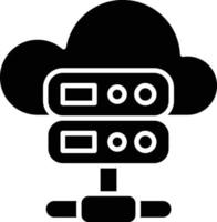 Vector Design Cloud Server Icon Style