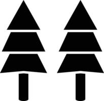 vector diseño pino árbol icono estilo