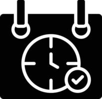 Deadline Vector Icon Style