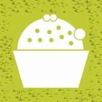 Cup Cake Vector Icon