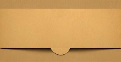 panoramic cardboard sheet of paper, abstract texture background - Image photo