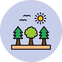Forest Vector Icon