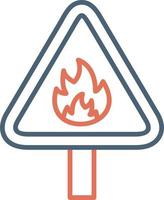 Flammable Vector Icon