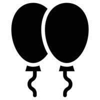 balloons icon for download vector