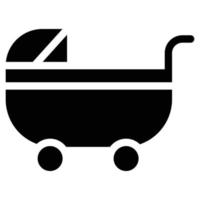 stroller icon for download vector