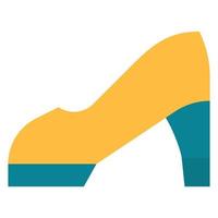 woman shoes icon for download vector