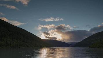 beautiful lake in norway video