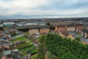 Beautiful View of Luton Town of England During Cloudy Sunset. Image Was Captured on 29-March-2023 at Centre of Luton City of UK. photo