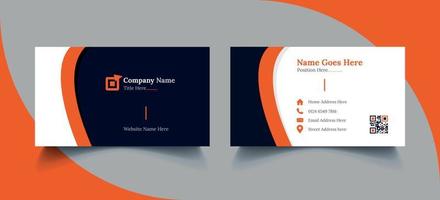 Modern Business Card - Creative and Clean Business Card Template. vector