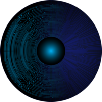 modern teknologi öga beskärning png