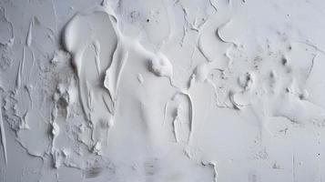 White Wet Plaster Texture Background photo