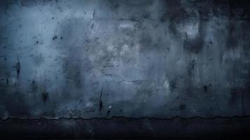 Dark Grey Blue Grunge Concrete Texture Background photo